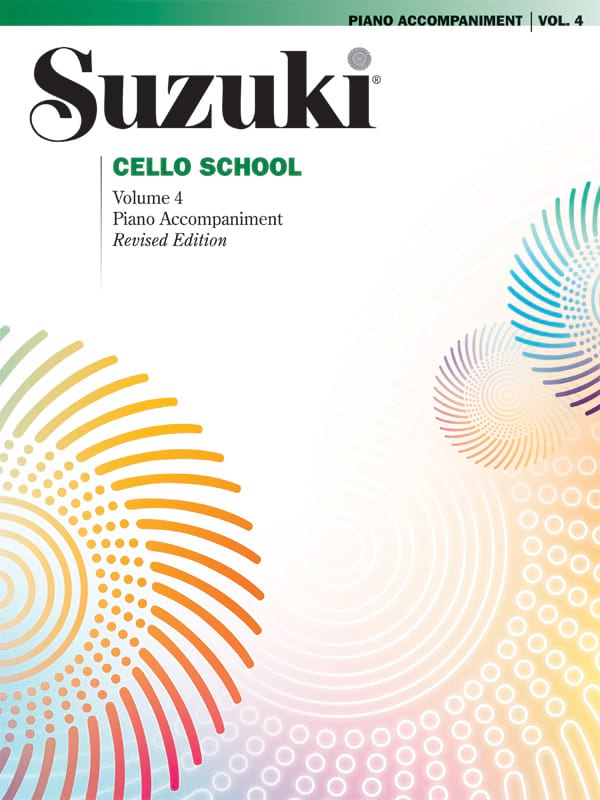 Cello School Volume 4 - Piano-Acc. SUZUKI Partition Violoncelle