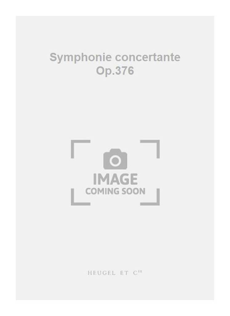 Symphonie concertante Op.376 MILHAUD Partition