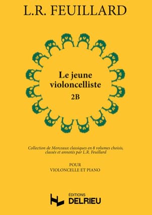 Le Jeune Violoncelliste Vol.2 B FEUILLARD Partition Violoncelle