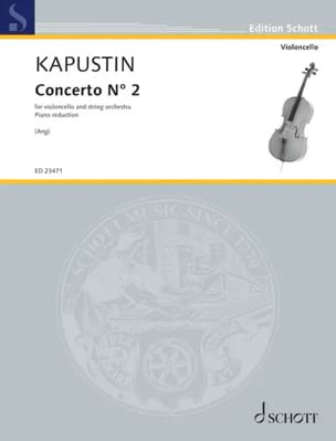 Concerto n° 2 Nikolai Kapustin Partition Violoncelle