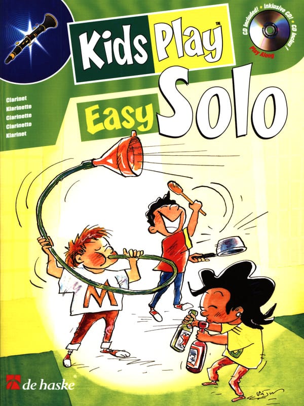 Kids Play Easy Solo - Clarinette Fons van Gorp Partition Clarinette
