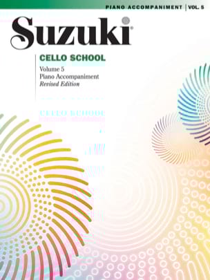 Cello School Volume 5 - Piano Accompaniment - SUZUKI - Partition