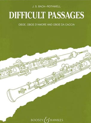 Difficult Passages BACH Partition Hautbois