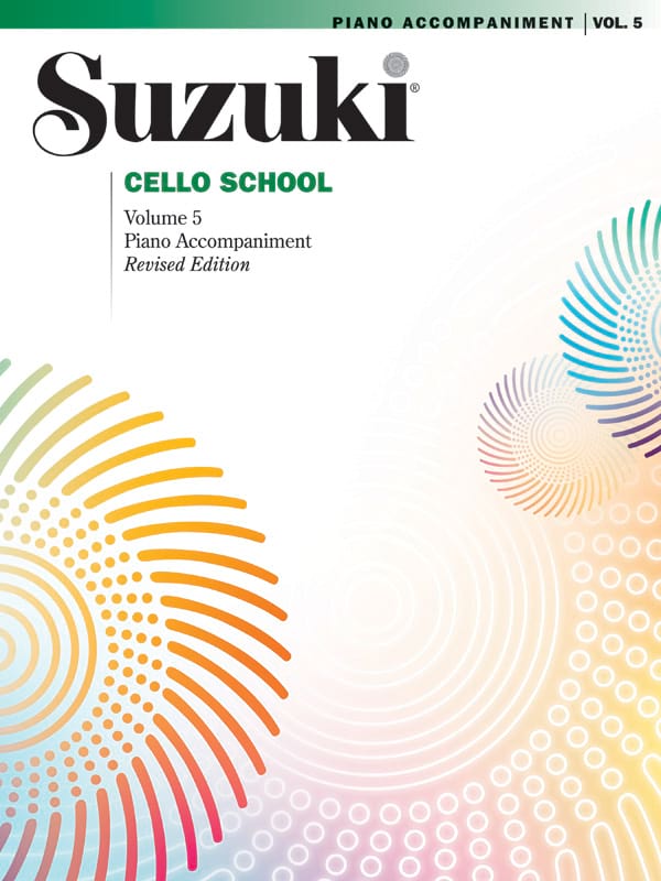 Cello School Volume 5 - Piano Accompaniment - SUZUKI - Partition