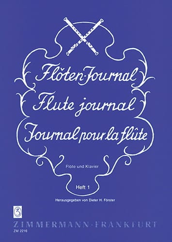 Flöten-Journal Volume 1 Partition Flûte traversière