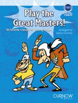 Play The Great Masters ! Clarinette James Curnow Partition Clarinette