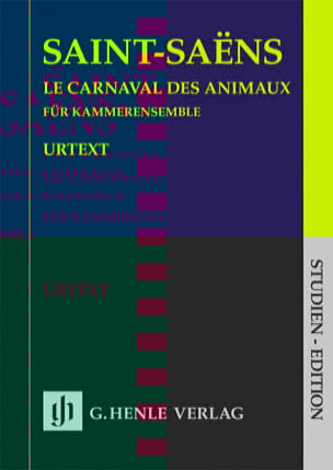 Le Carnaval des Animaux - Score SAINT-SAËNS Partition Petit format