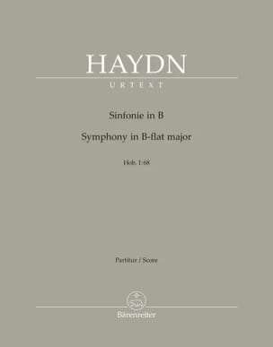 Symphonie n° 68 en Sib M. Joseph Haydn Partition Grand format