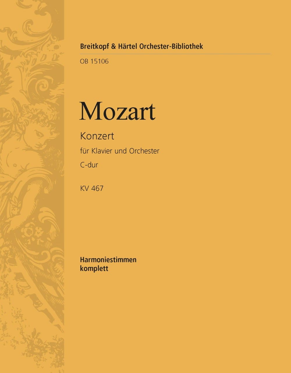 Klavierkonzert Nr. 21 C-Dur KV 467 - MOZART - Partition