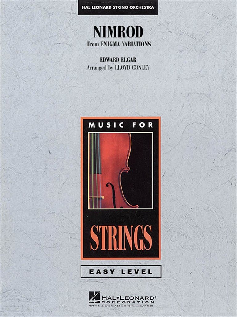 Nimrod (from Enigma Variations) Elgar Edward Partition