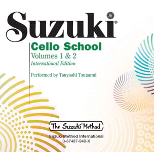 Cello School Volume 1-2 - CD SUZUKI Partition Violoncelle
