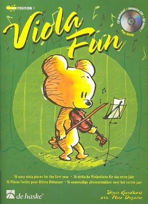 Viola Fun Goedhart Dinie / Dezaire Nico Partition Alto