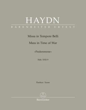 Missa in Tempore Belli, Hob. XXII:9 - Joseph Haydn - Partition