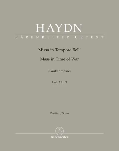 Missa in Tempore Belli, Hob. XXII:9 - Joseph Haydn - Partition
