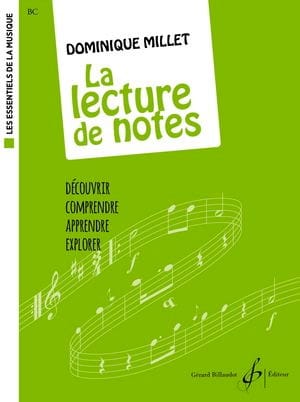 La Lecture de Notes Dominique Millet Partition Solfèges