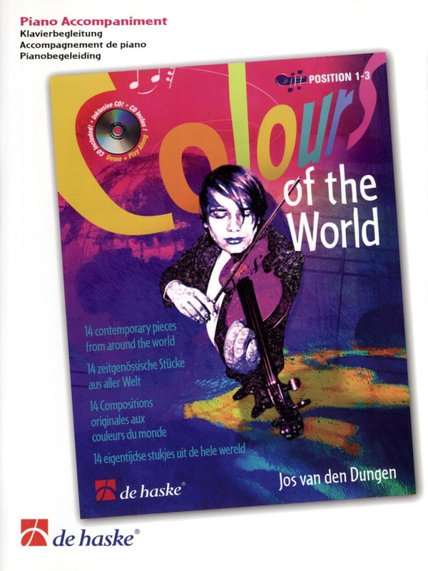Colours Of The World - Accompaniment Piano - Jos van den Dungen
