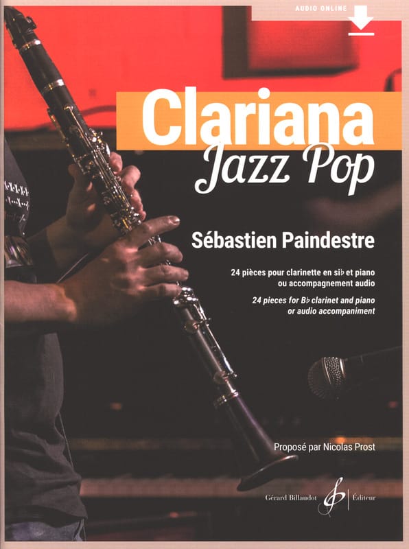 Clariana Jazz Pop Sébastien Paindestre Partition Clarinette