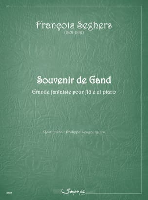 Souvenir de Gand François Seghers Partition Flûte traversière