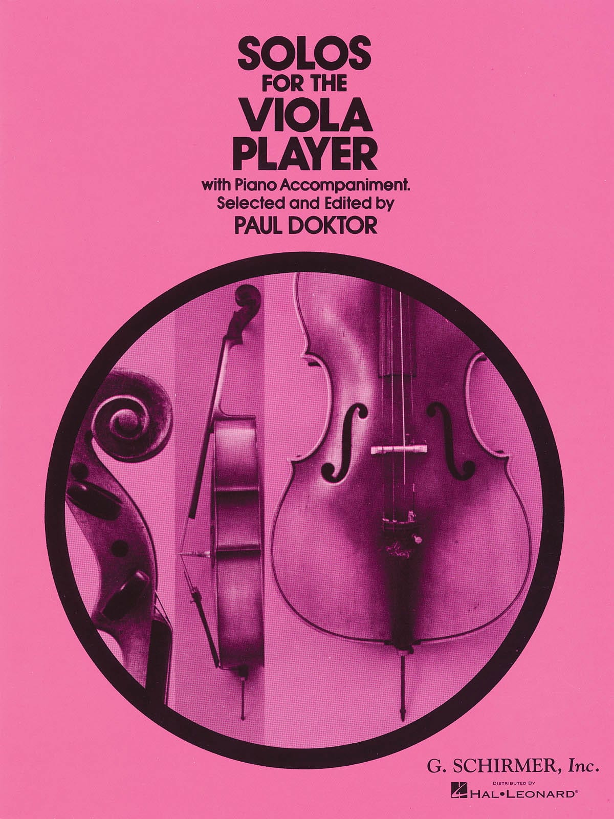 Solos for the viola player Paul Doktor Partition Alto