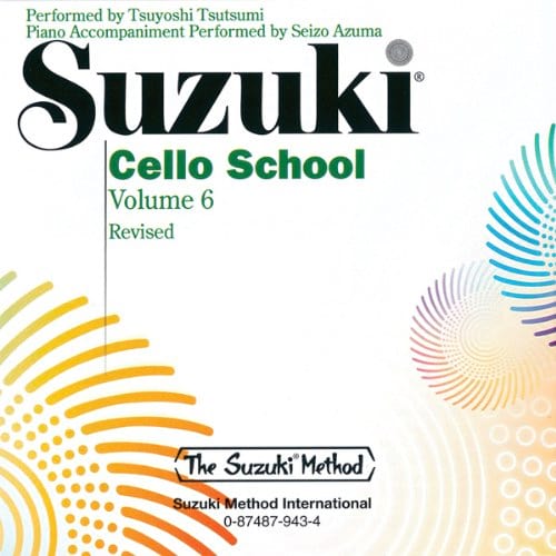 Cello School Vol.6 - CD Seul SUZUKI Partition Violoncelle