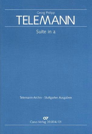 Parcourir les pages de Suite in a - TELEMANN - Partition