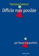Difficile ma Possibile Francesco Santucci Partition Flûte traversière
