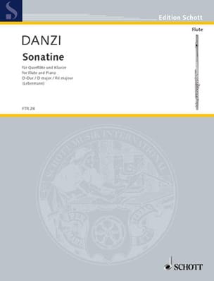 Sonatine D-Dur - Flöte und Klavier - Franz Danzi - Partition