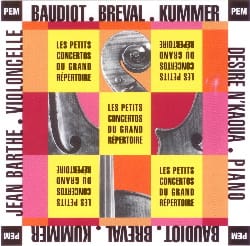 Les Petits Concerts du Grand Répertoire - CD Partition Violoncelle