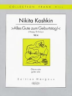 Happy Birthday vol 4 Nikita Koshkin Partition Guitare