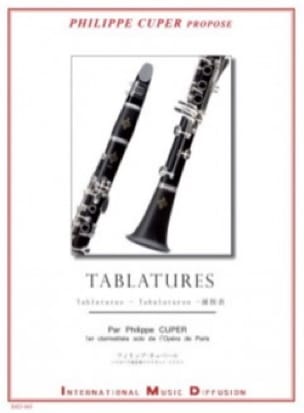 Tablatures Philippe Cuper Partition Clarinette