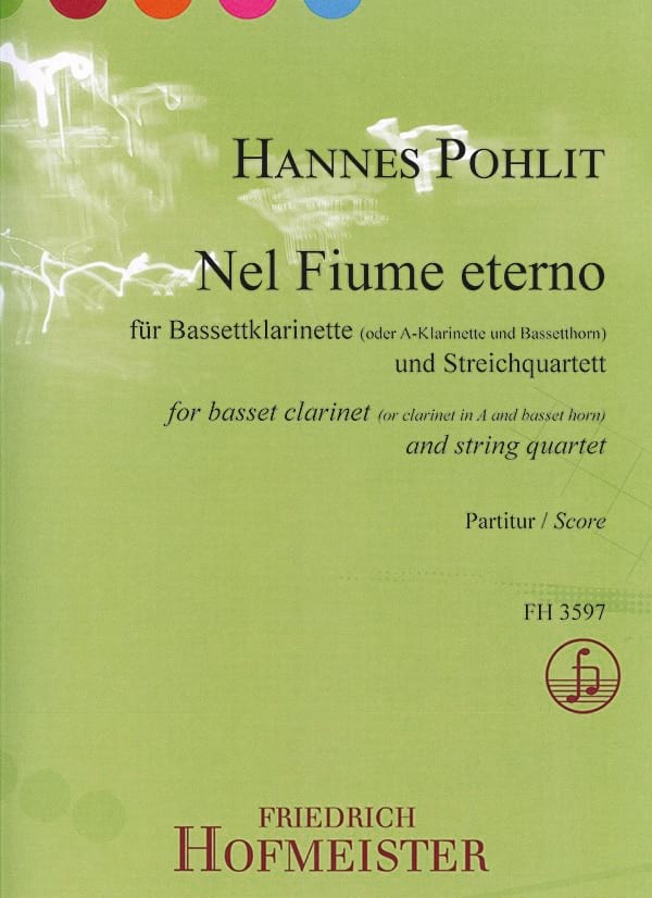 Nel Fiume eterno - Conducteur Hannes Pohlit Partition Grand format