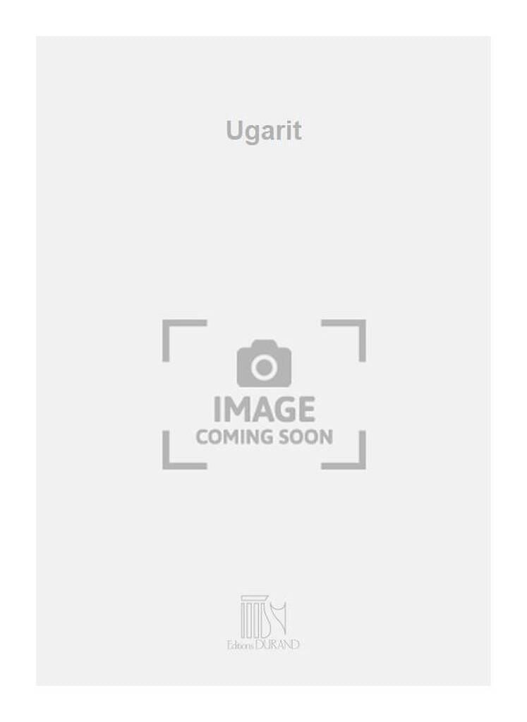 Ugarit François Bernard Mâche Partition