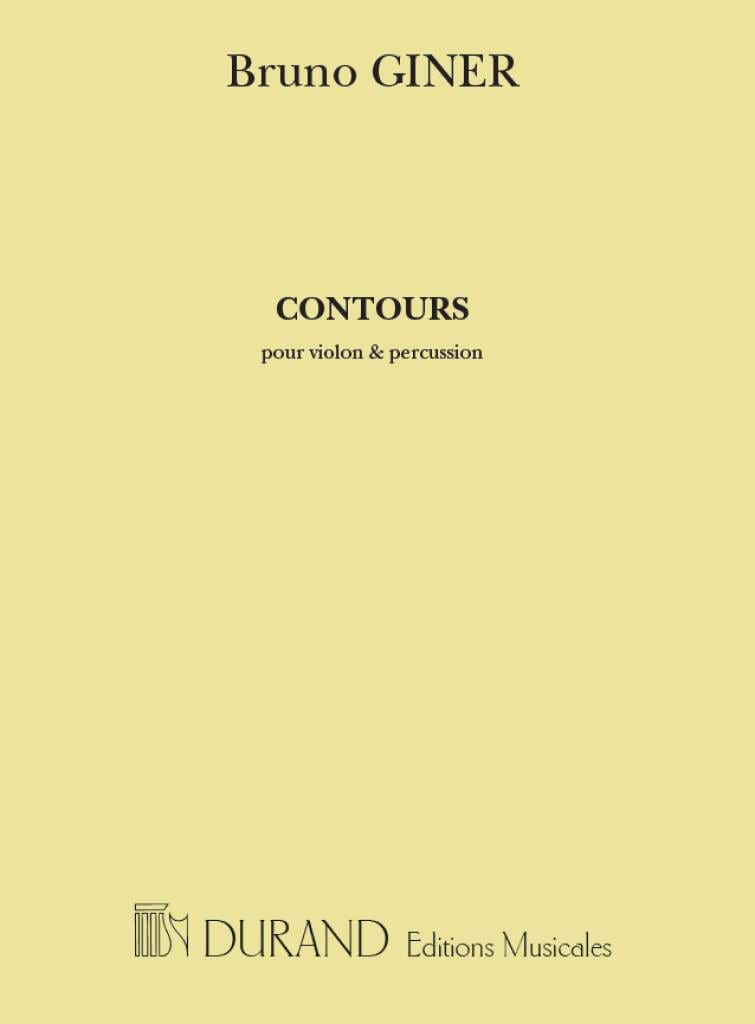 Contours Bruno Giner Partition