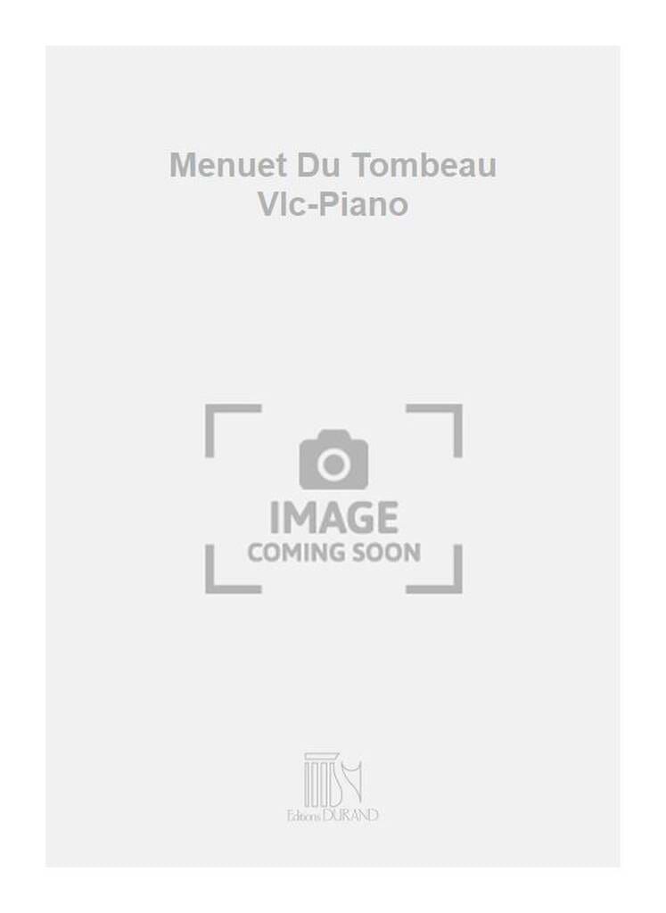 Menuet du Tombeau de Couperin RAVEL Partition Violoncelle
