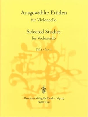 Ausgewählte Etüden - Teil 1 Heinz Lösche Partition Violoncelle