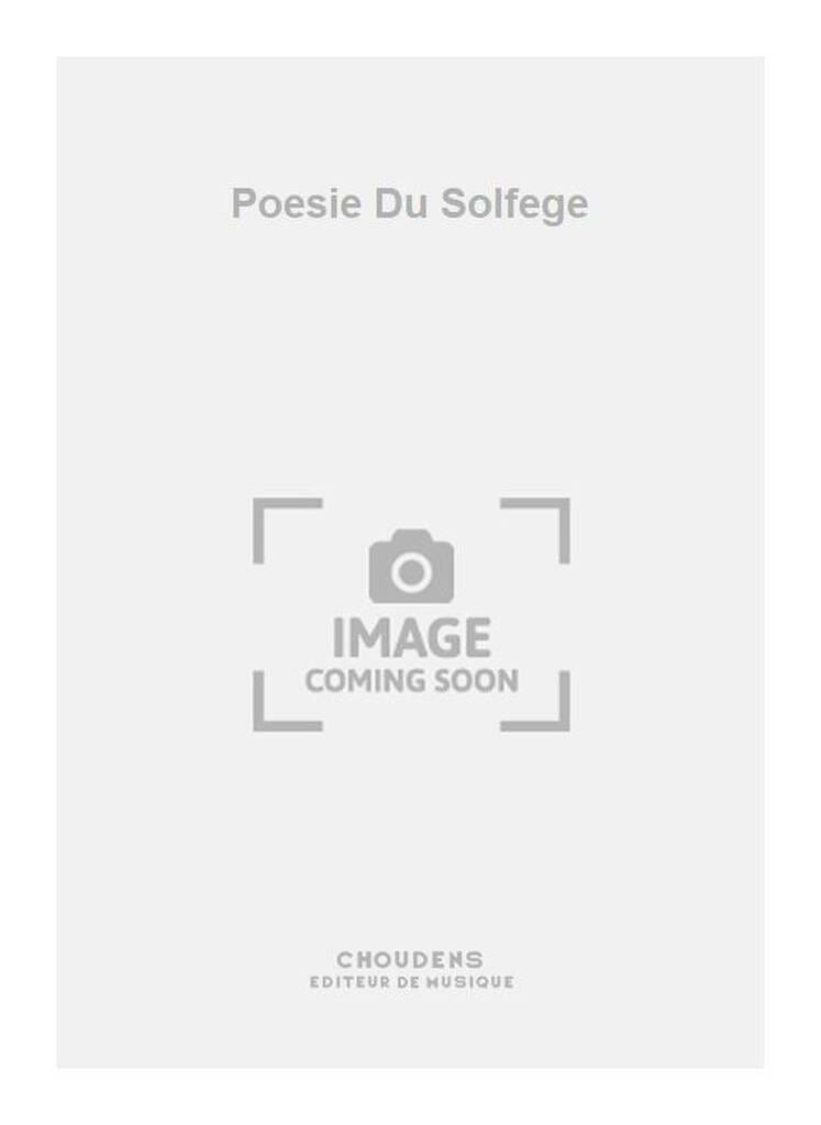 Poésie du solfège E. J. Pendleton Partition Solfèges