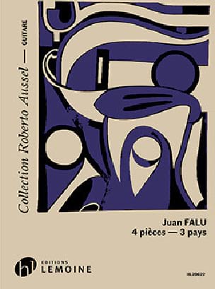 4 Pièces - 3 pays Juan Falu Partition Guitare