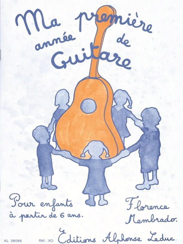 Ma 1ère année de Guitare Florence Membrado Partition Guitare