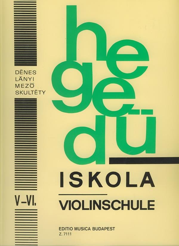 Violin Tutor Vol 5-6 Denes Partition
