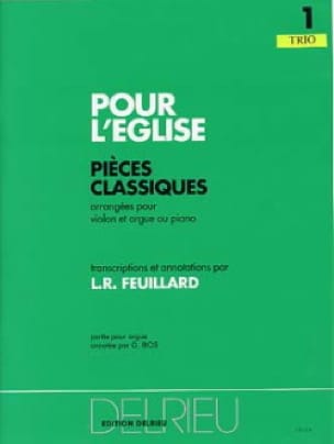 Pour L'église Volume 1 - Trio FEUILLARD Partition Trios