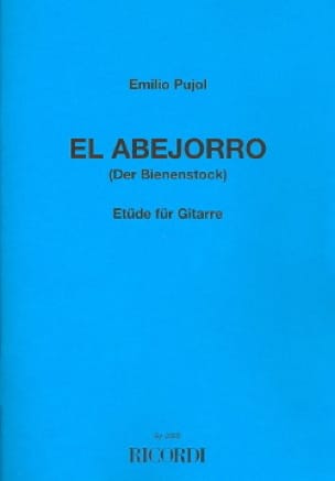 El Abejorro Le Bourdon Emilio Pujol Partition Guitare