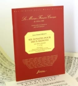 6 Sonates pour 2 Bassons ou 2 Basses - Jean-Daniel Braun - Partition