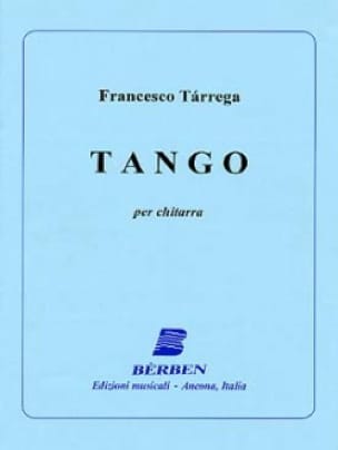Tango Francesco Tarrega Partition Guitare