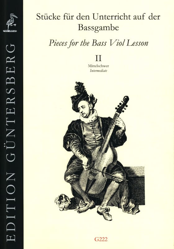 Pieces for the bass viol Intermediate Partition