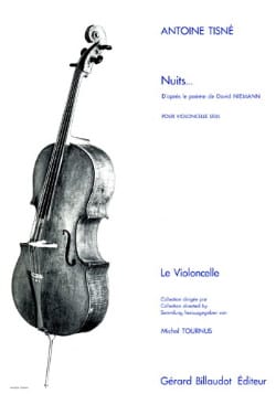 Nuits Antoine Tisné Partition Violoncelle