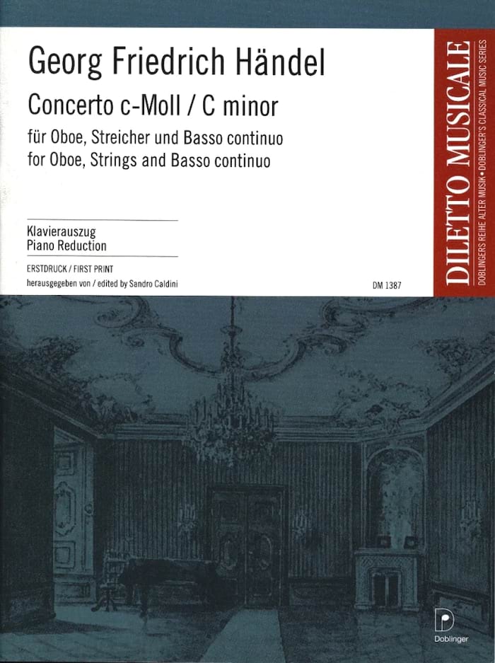 Concerto C minor HAENDEL Partition