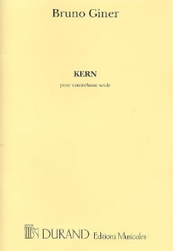 Kern Bruno Giner Partition Contrebasse