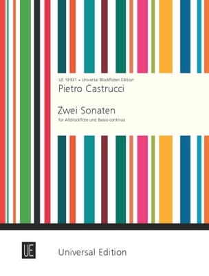 2 Sonaten für Altblockflöte und Basso continuo - Pietro Castrucci