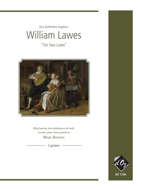 For two lutes William Lawes Partition Guitare