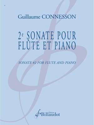 Sonate N° 2 - Flûte - CONNESSON - Partition - Flûte traversière